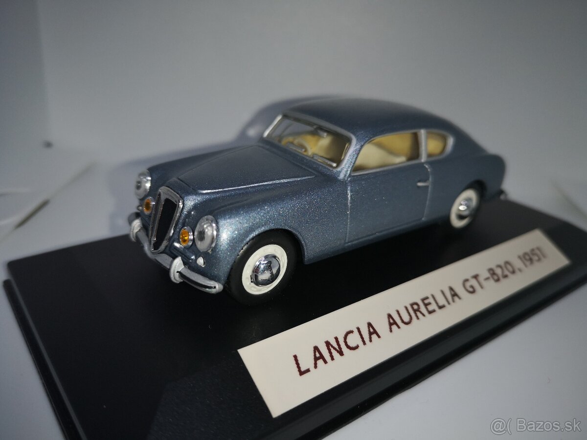 Predám kovový zberateľský model auta Lancia Aurelia 1951 - 4