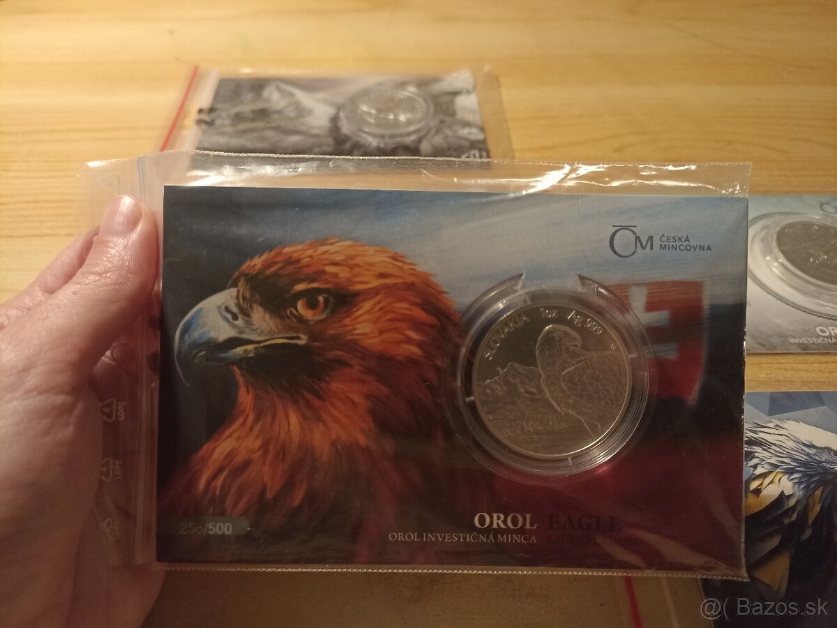 Predám zlaté aj strieborné mince OROL - 4