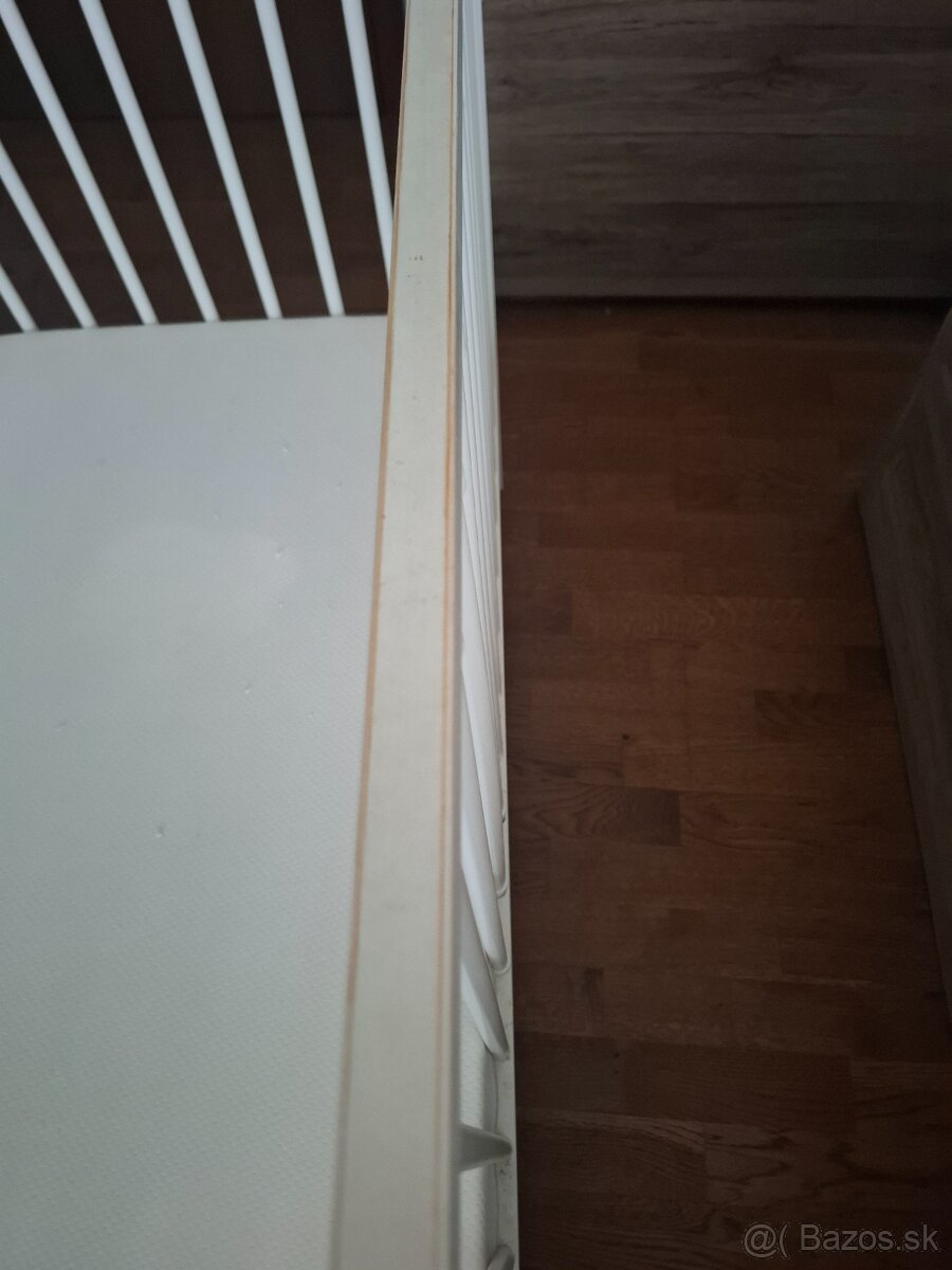 Drevená detská postieľka - 4