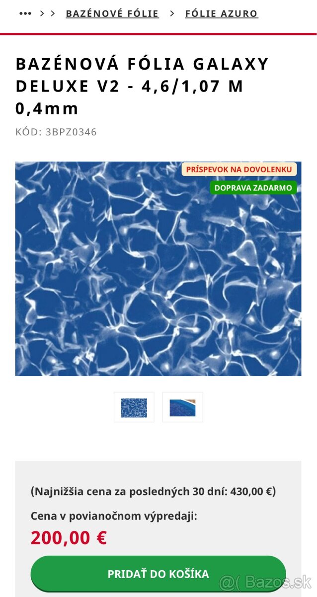 Folia do bazena kruh4,6 x 1,07 - 4