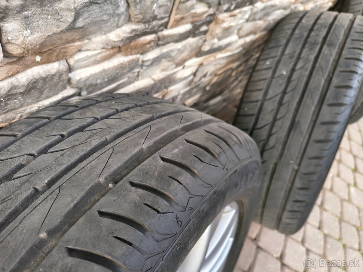 Elektróny VW 5x112 R17 + letné pneu. - 4