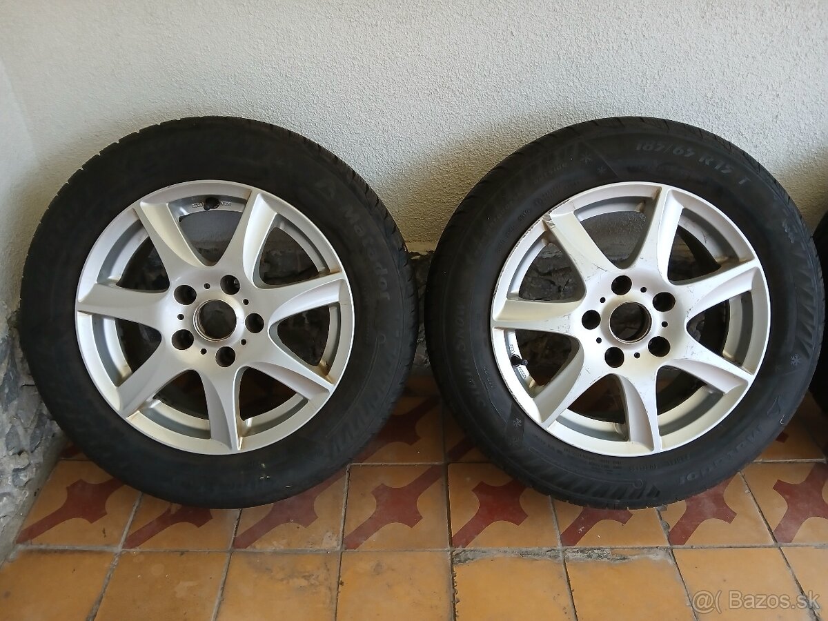 Elektróny 185/65 R15 - zimná sada - 4