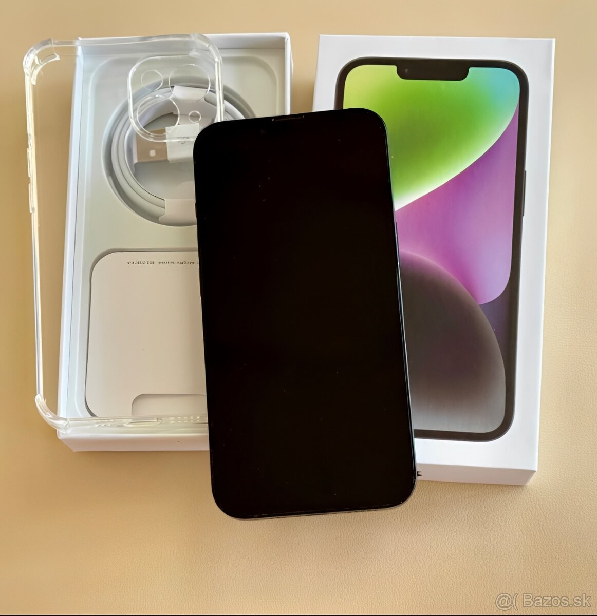 iPhone 14 Midnight BATERIE 100% TOP - 4