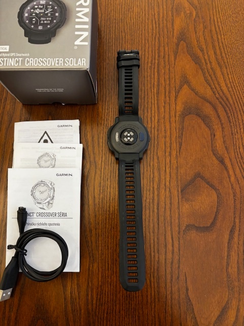 Garmin Instinct Crossover Solar Tactical Edition Black - 4