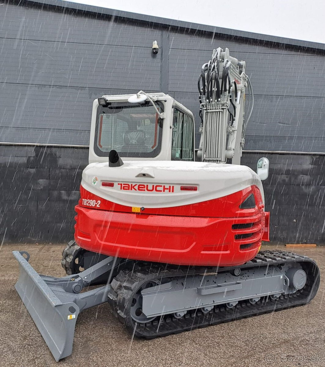 TAKEUCHI TB290 DIESEL - 2x lomený výložník - 4