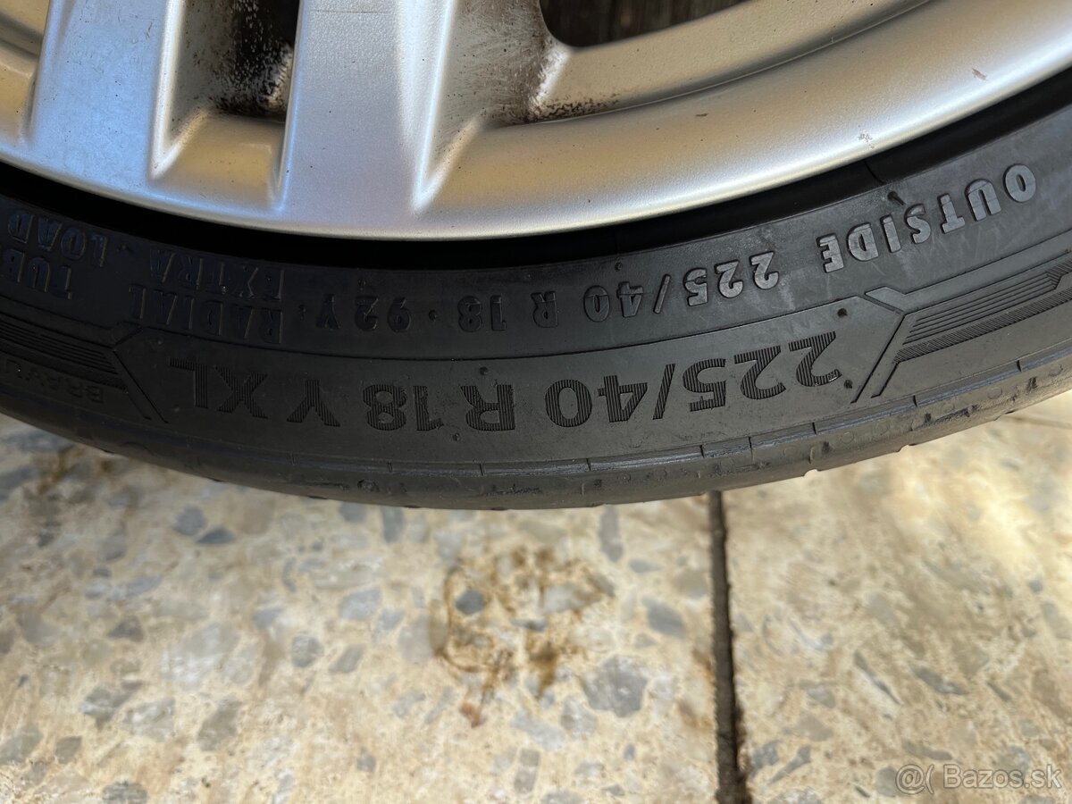 BMW original disky s pneu R18 - 4