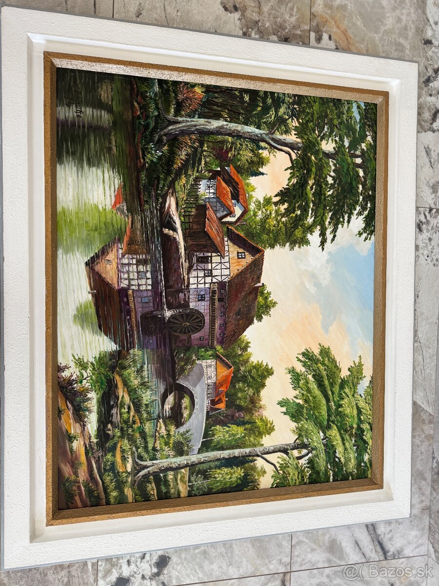 Starožitny obraz veľkoformátový xxl - 4