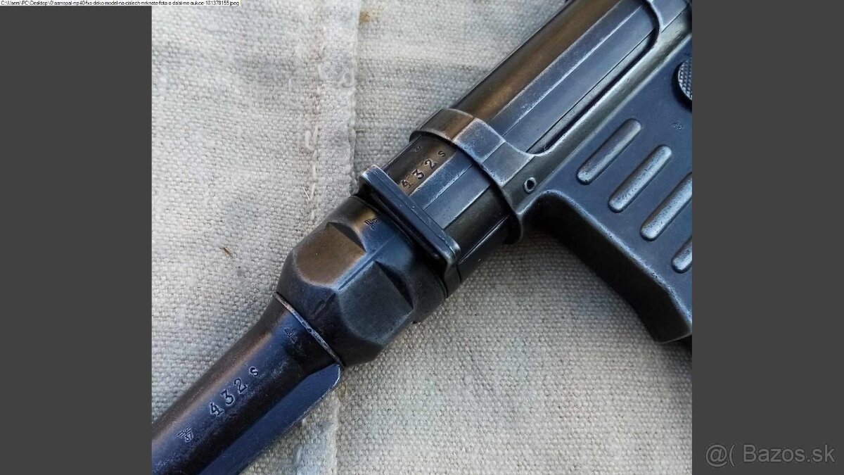 MP-40 samopal - 4