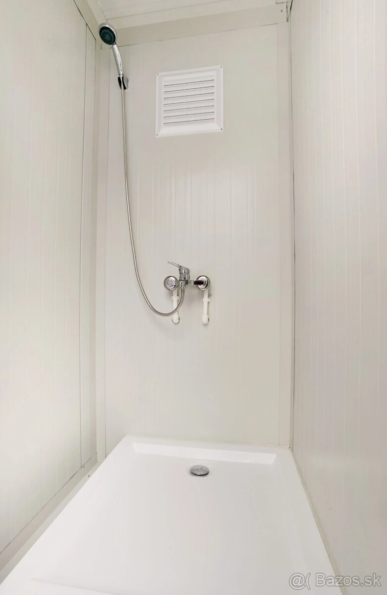 Sanitárny kontajner WC+SPRCHA 130x220x255 cm - Bunka - 4