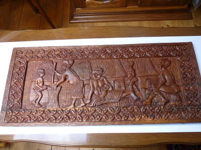 africké ľudové umenie – drevené artefakty 3 - 4