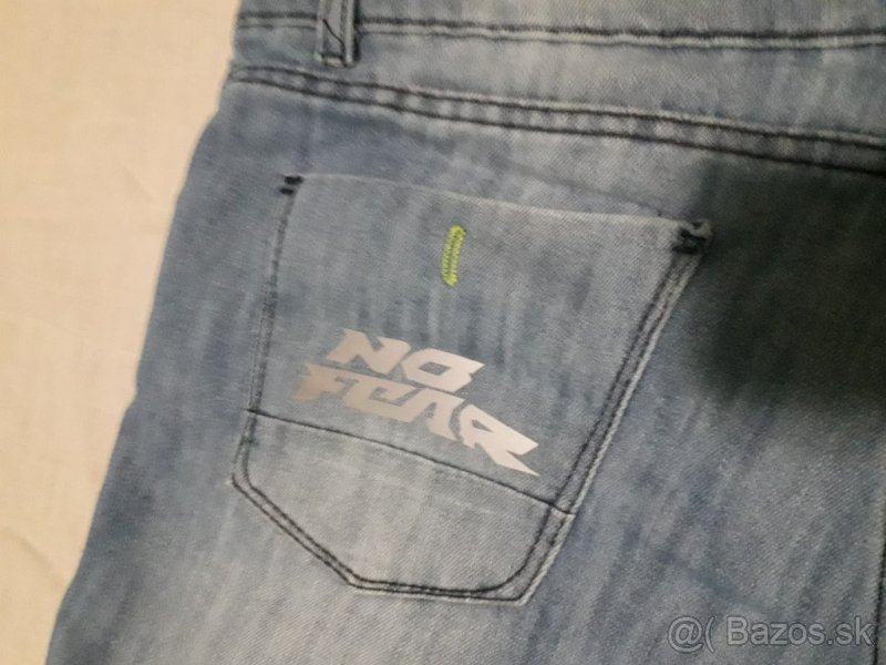 Riflové krátke nohavice 2. - 4