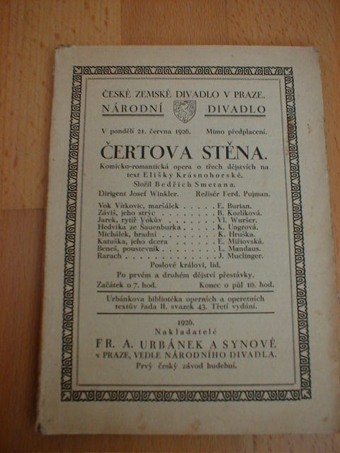 predam stare 100 rocne divadelne tituly - 4