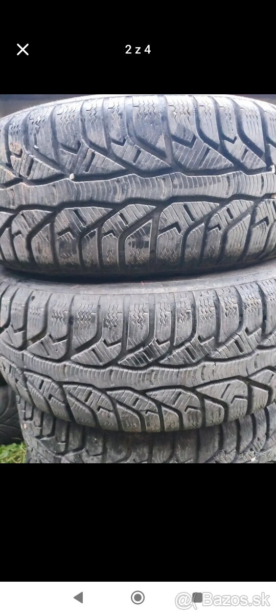 Zimne pneumatiky 185/65 r14 Kleber - 4