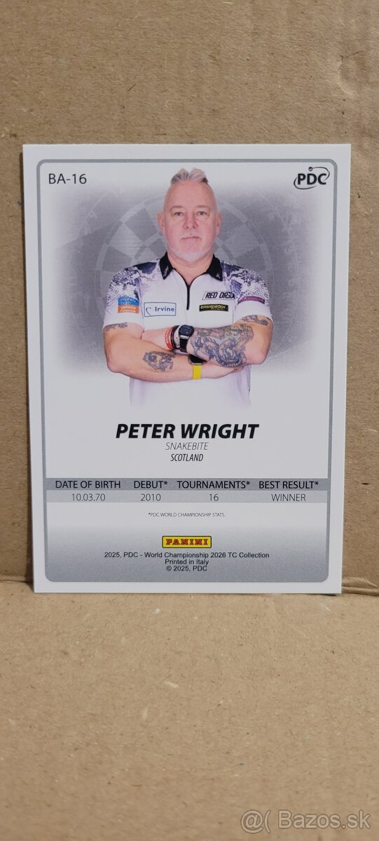 Hráči PDC Darts Šípky #2 2026 - 4