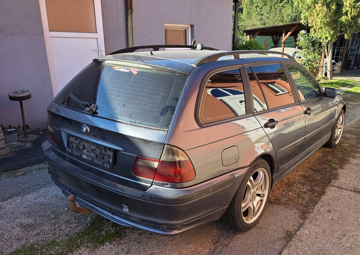 Rozpredám bmw e46 320d 110kw touring facelift - 4