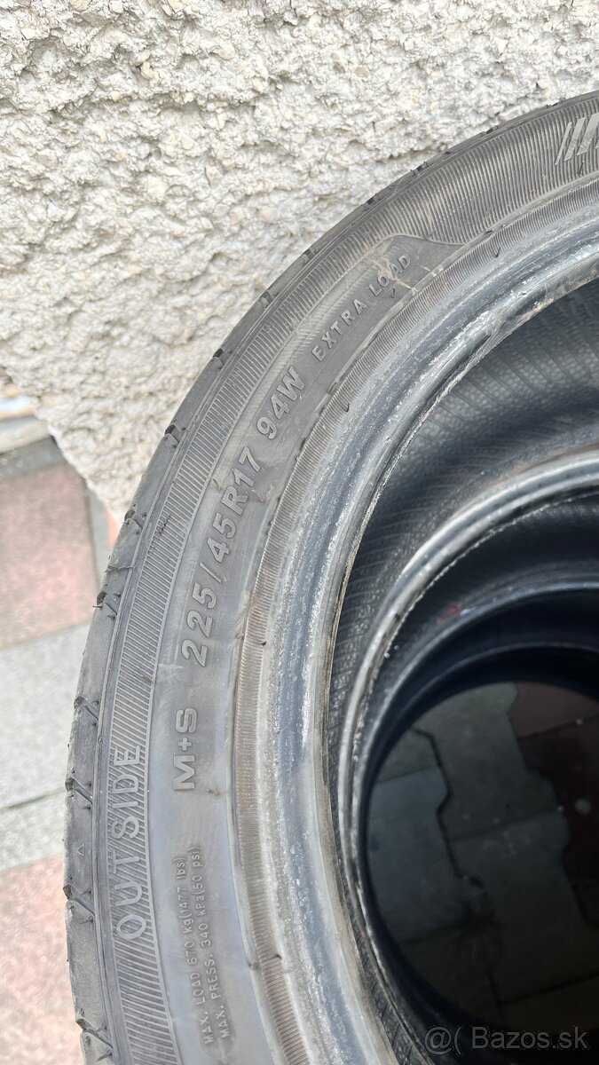 Letné pneu 225/45 r17 - 4