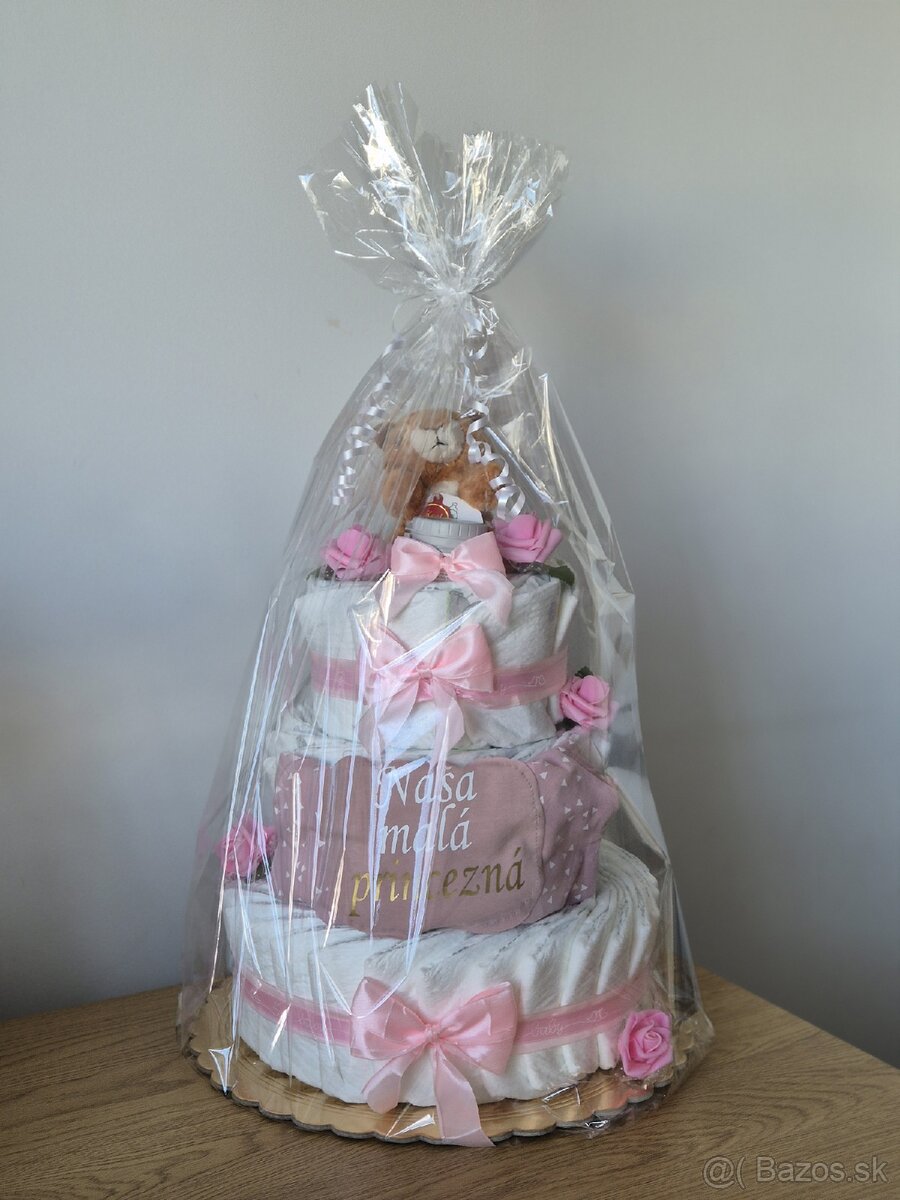 Plienková torta 3 poschodia - 4