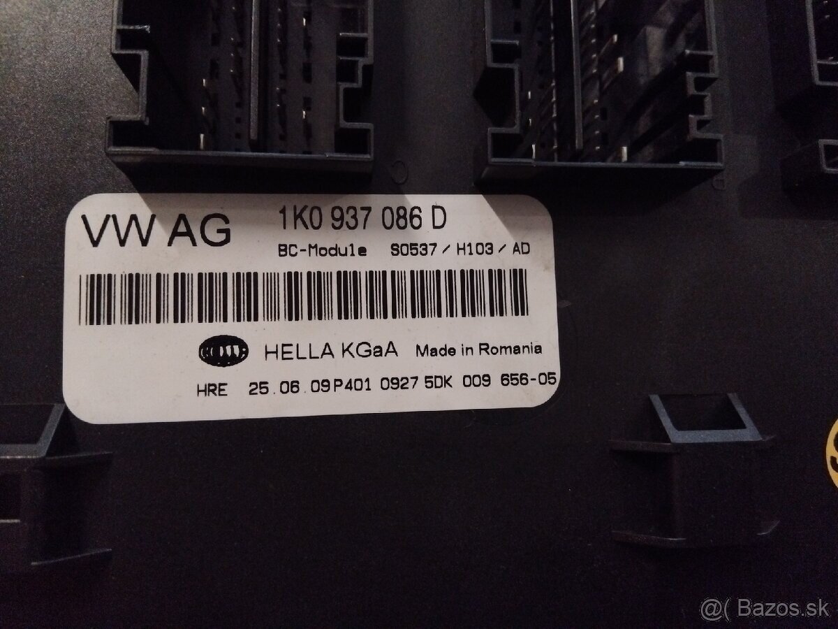 RJ komfortu - BCM modul Škoda, VW - 4
