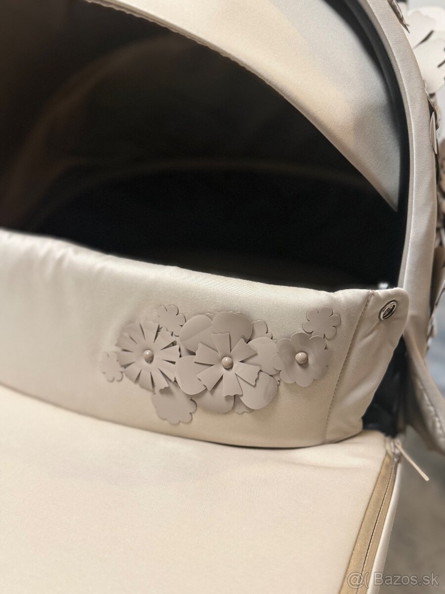 Vanička Simply flowers beige - 4