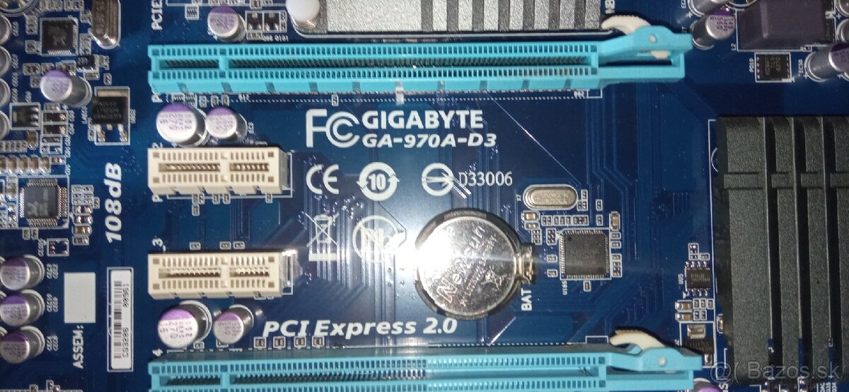 Gigabyte GA-970A-D3 AMD AM3+ DDR3 USB3.0 - 4