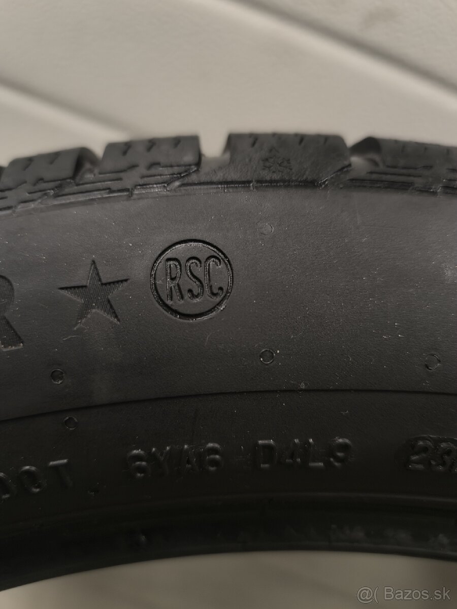 Predám pneumatiku Continental zimnú 245/50R19 V xl runflat - 4