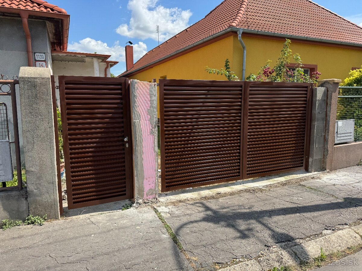 Brány, Bránky, Ploty, Zábradlia, Pristrešky, - 4