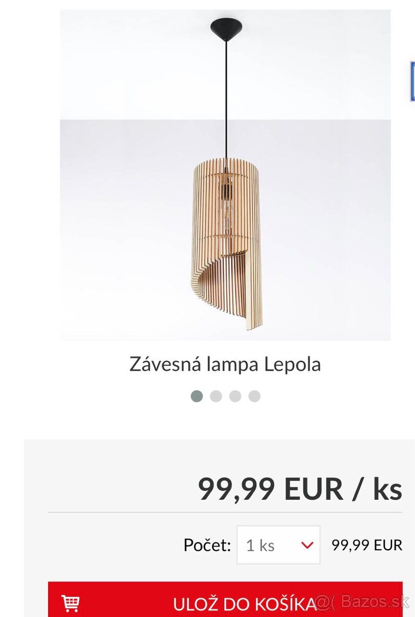 Zavesna lampa luster - 4