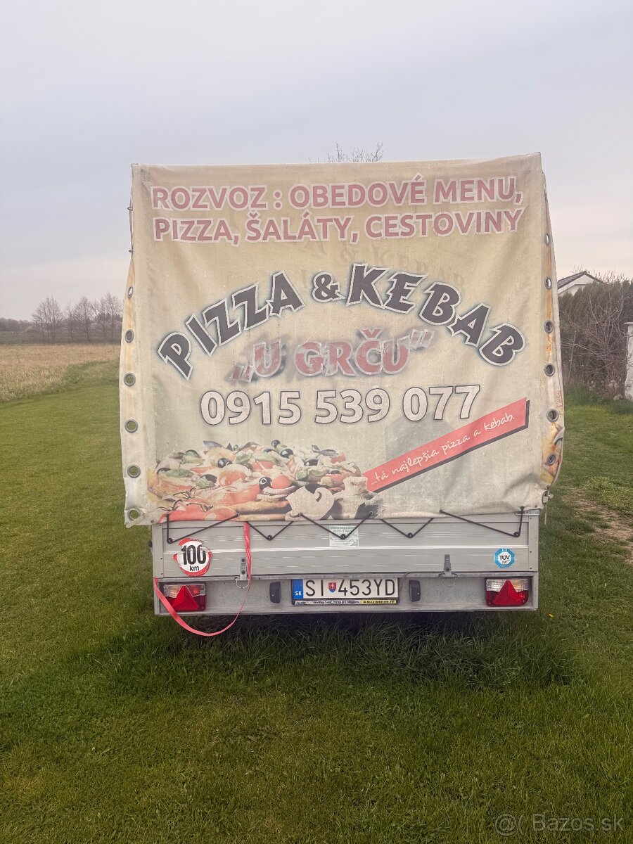 Prívesný vozík 4.5x1.8 Agados - 4