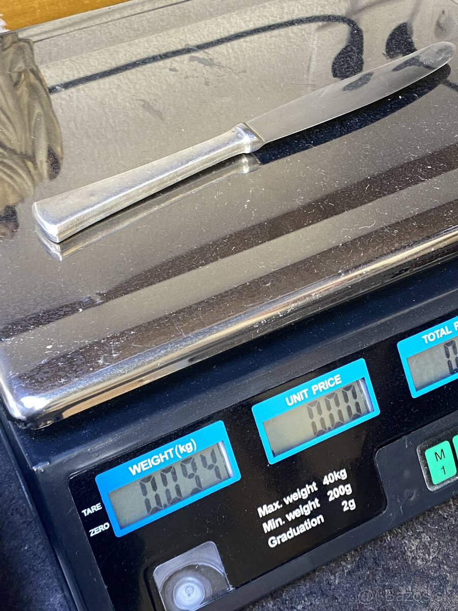 Strieborný príbor Ag 800 punce ČSR - 4