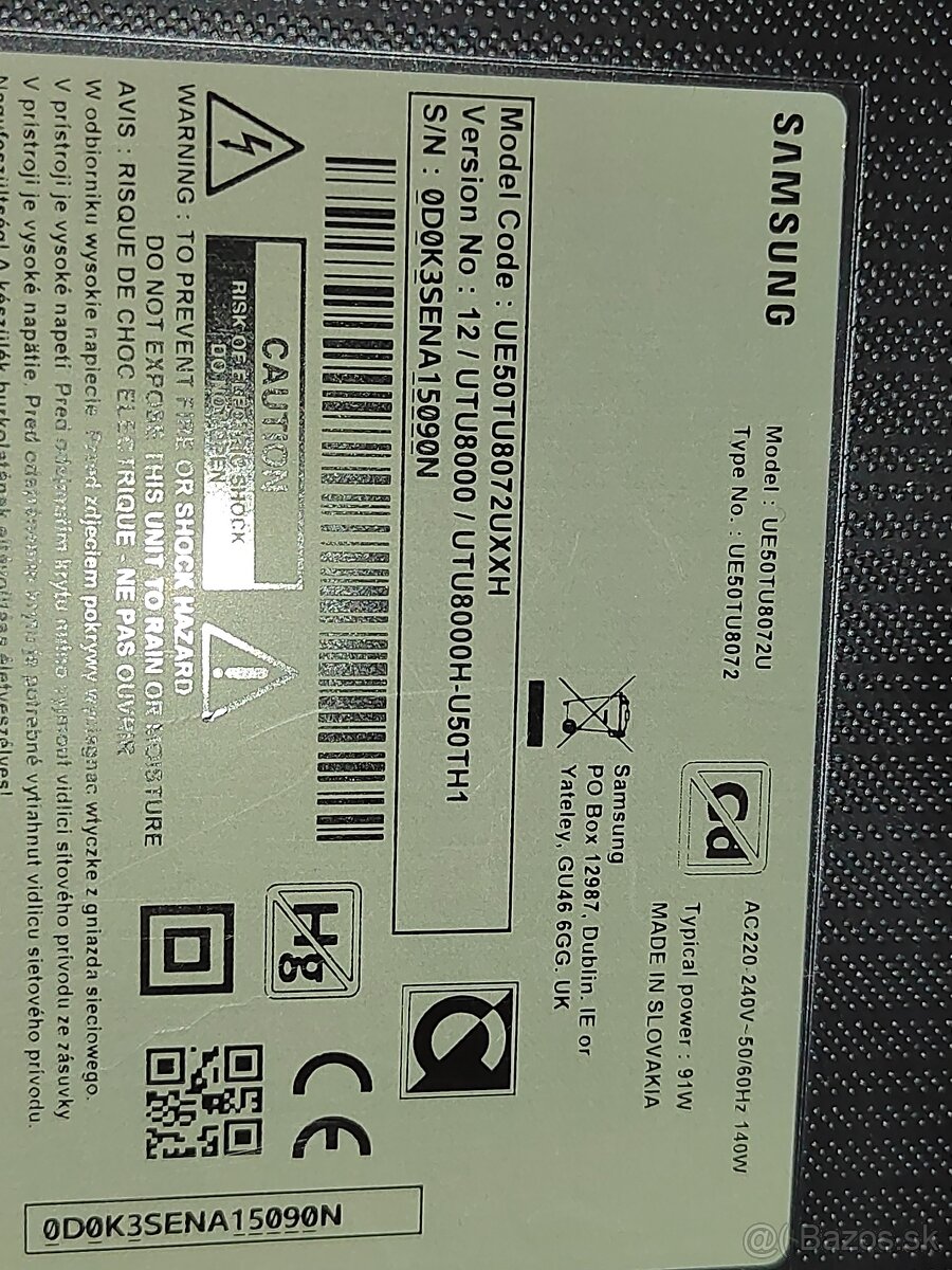 Samsung UE50TU8072 - 4