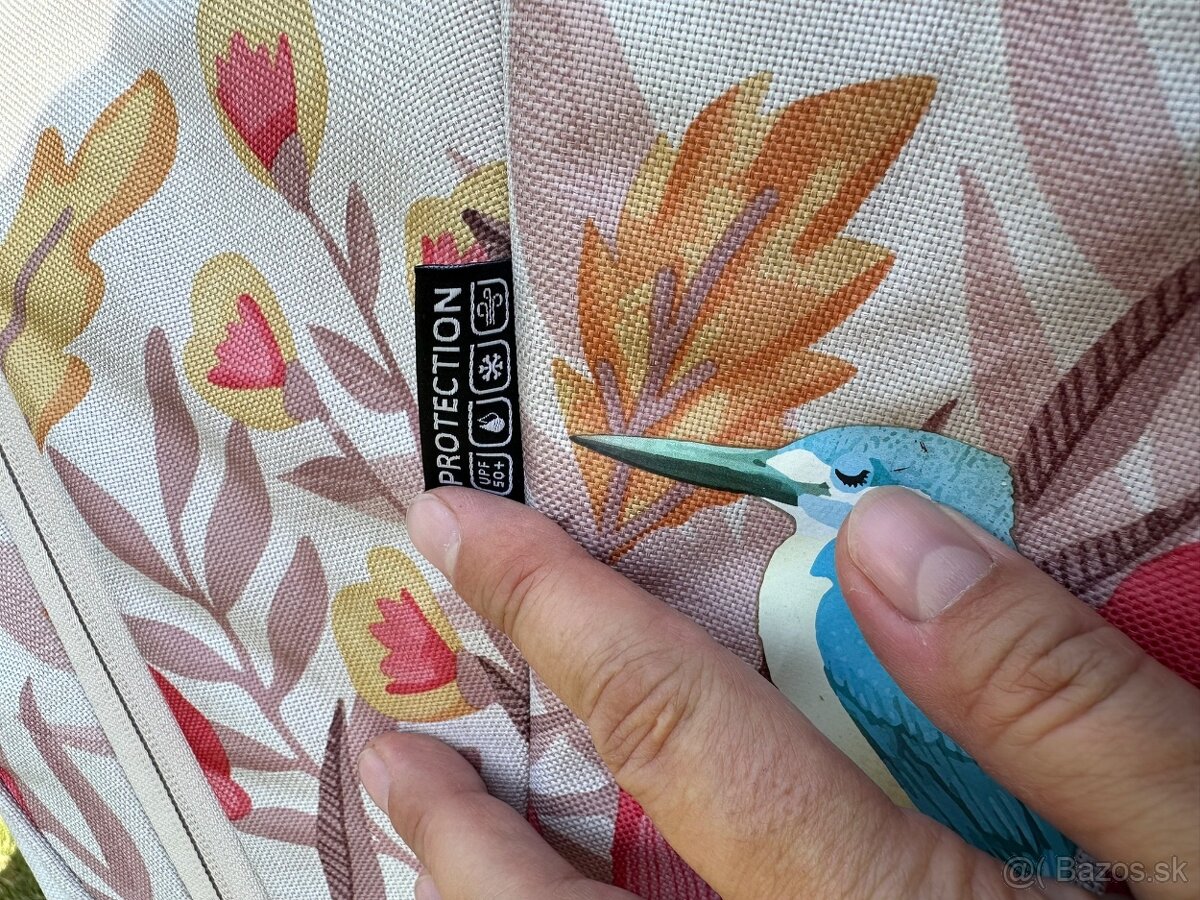 Detský športový kočík s taškou a ruksakom Kinderkraft Bird - 4