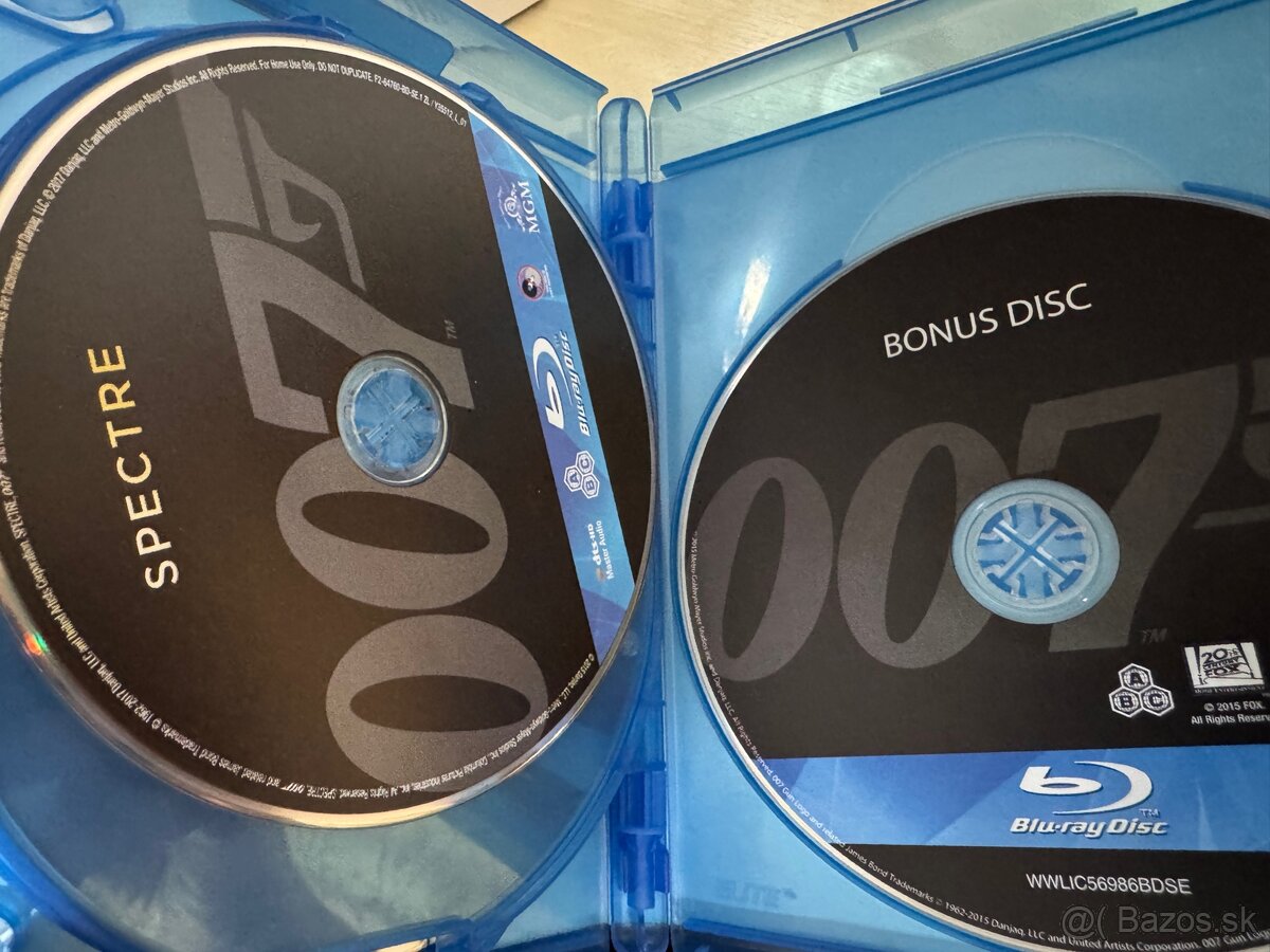 James Bond 1. - 25. blu ray - 4