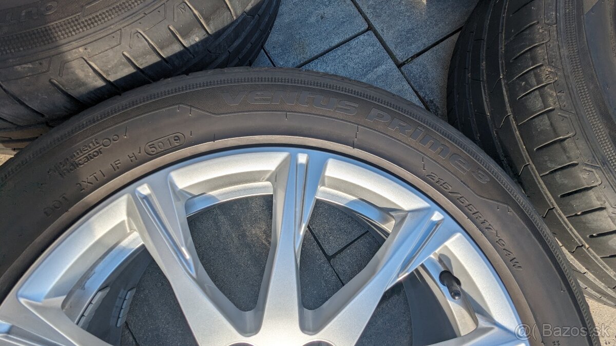 Originál Audi 7,5x17 ET38 5x112 - 4