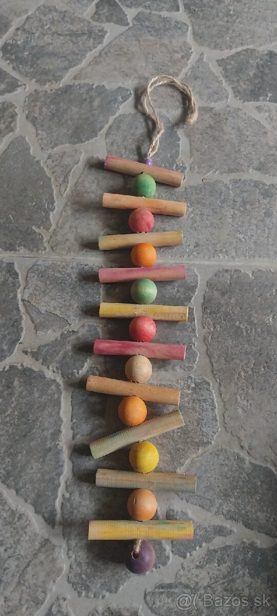 Hračky, veci pre papaggáje - 4