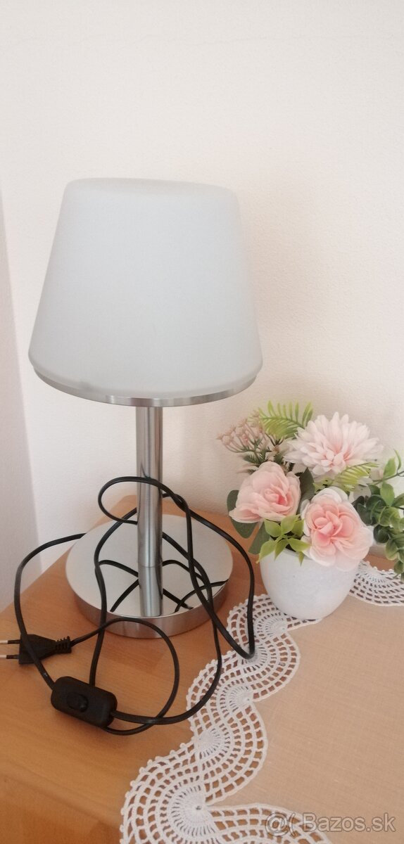 Nerezová stolná lampa - 4