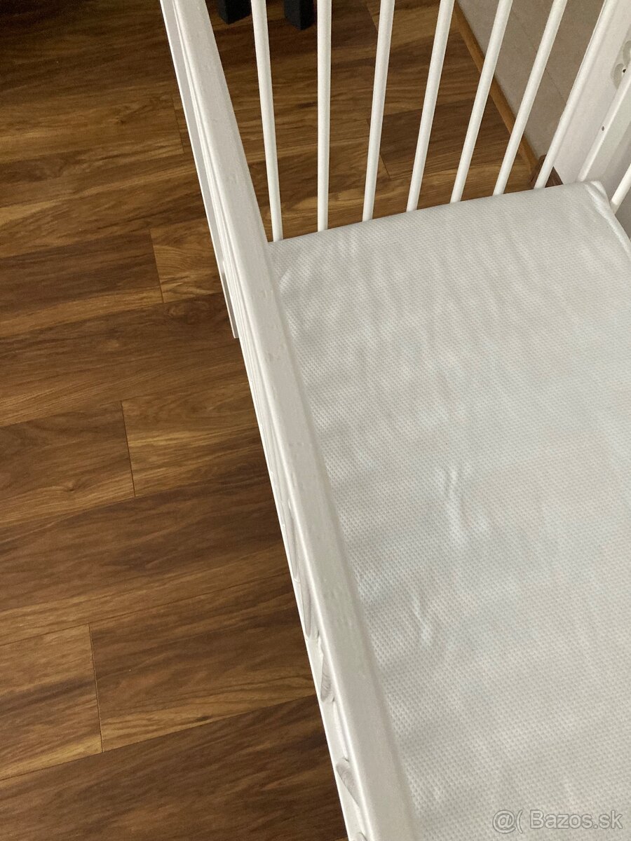 Detská drevená postieľka Drewex - 4