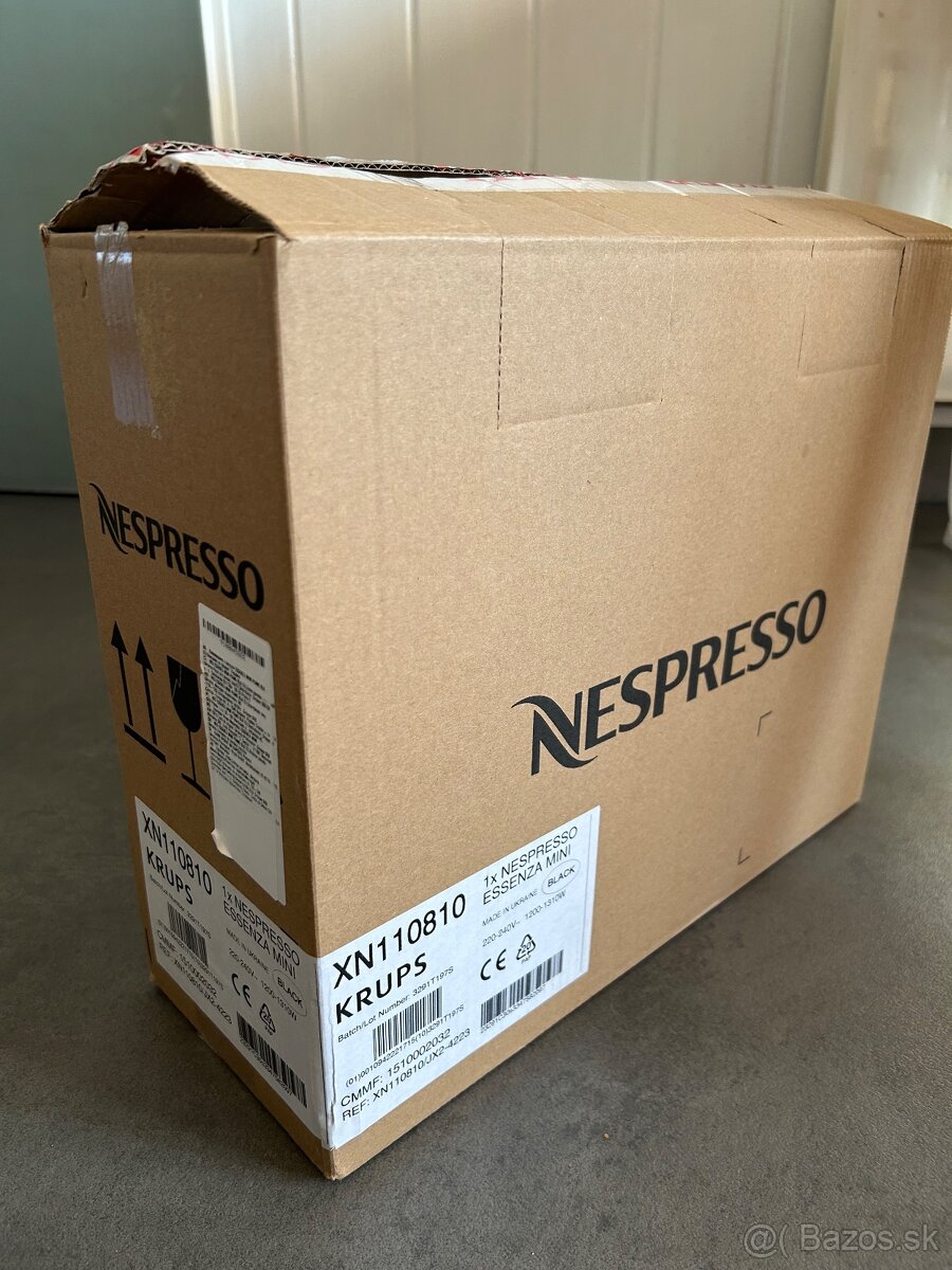 Nespresso essenza mini krups nový, - 4