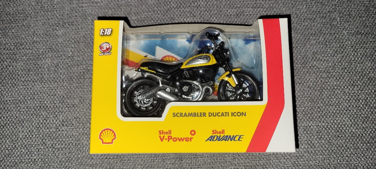 Predam 1:18 modely motoriek Ducati Shell - 4
