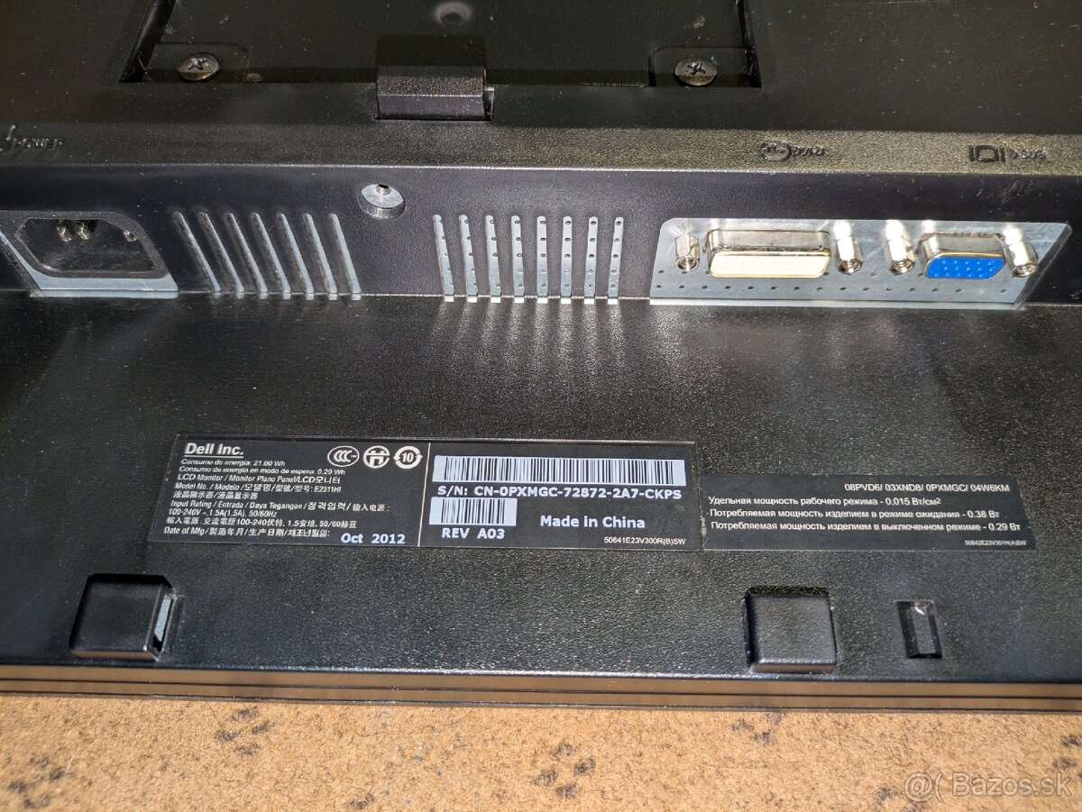 23" Kancelársky monitor Dell E2311Hf - 4