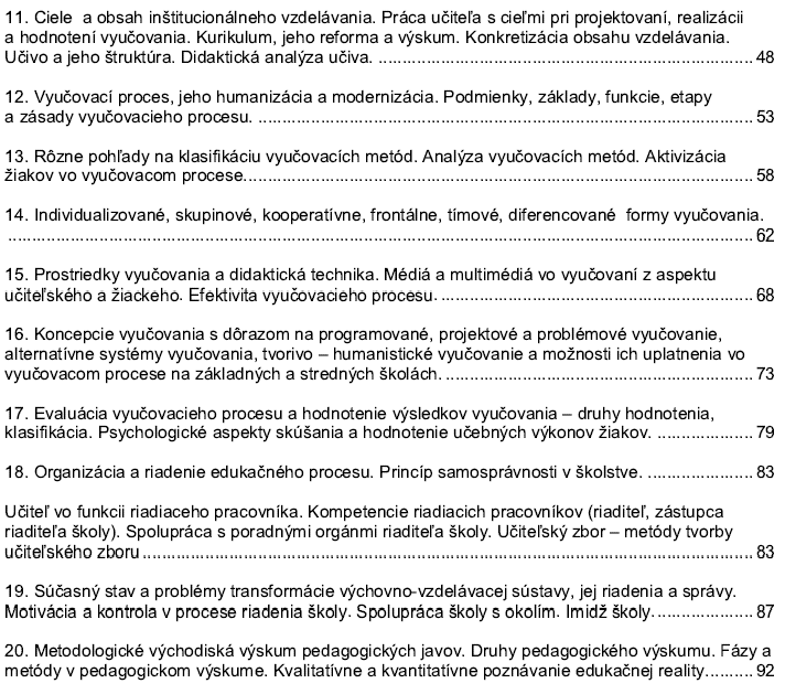 Vypracované štátnicové otázky - učiteľstvo anglického jazyka - 4