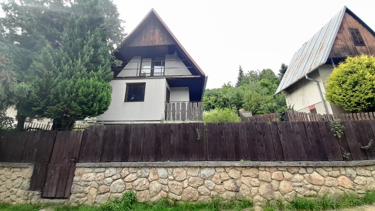 EXKLUZÍVNE 3 podlažná murovaná chata Medzev - 4