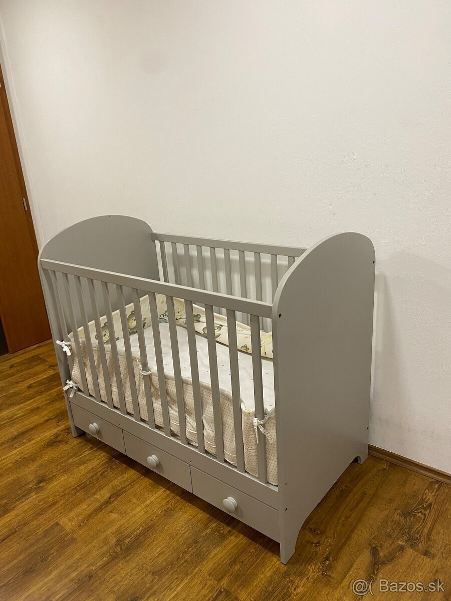 Predám detskú Ikea postieľku s matracom - 4