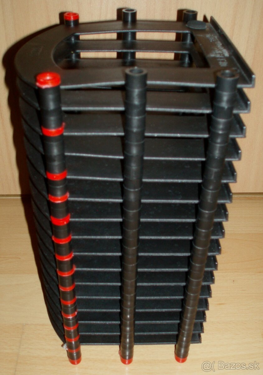 podstavec - box na 15 kusov obalov s CD alebo DVD - 4