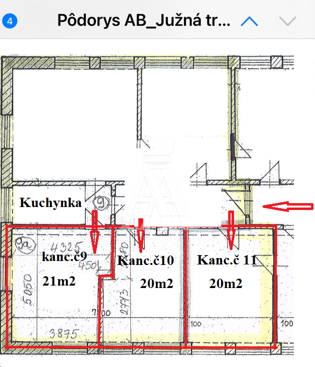 PRENÁJOM KANCELÁRIE, JUŽNÁ TRIEDA, KOŠICE JUH - 4
