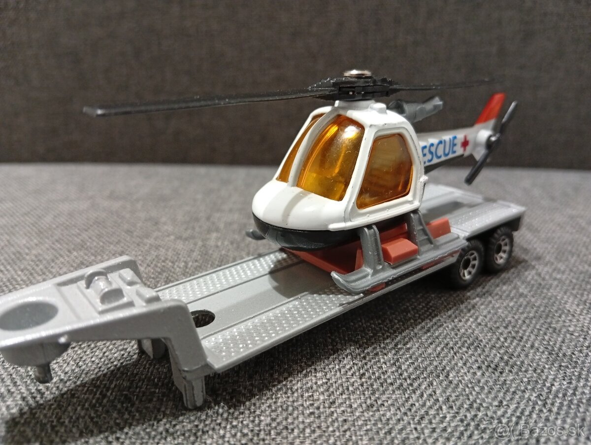Matchbox Convoy CY 11, Kenworth, Helicopter, Rescue - 4
