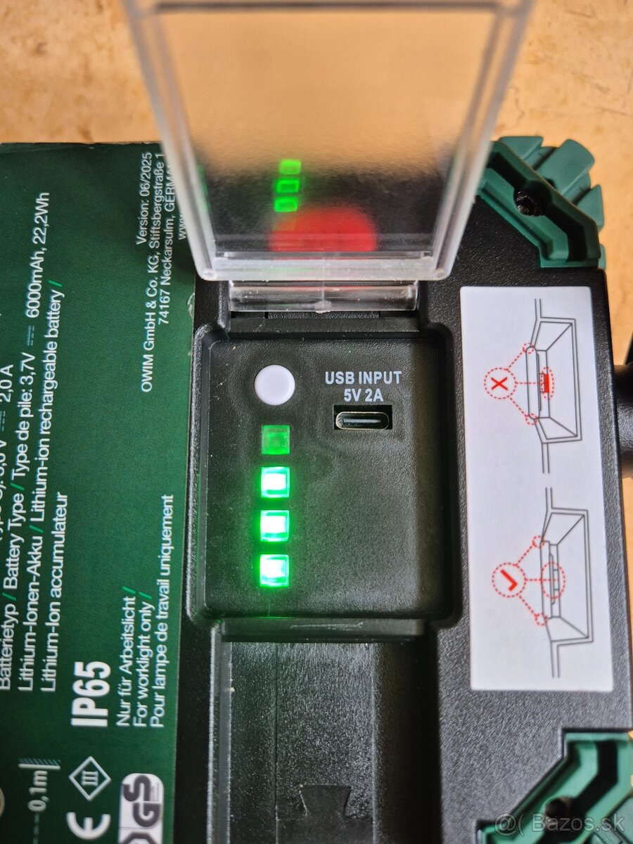 PARKSIDE Aku pracovný reflektor PAAL 6000 D1 - 4