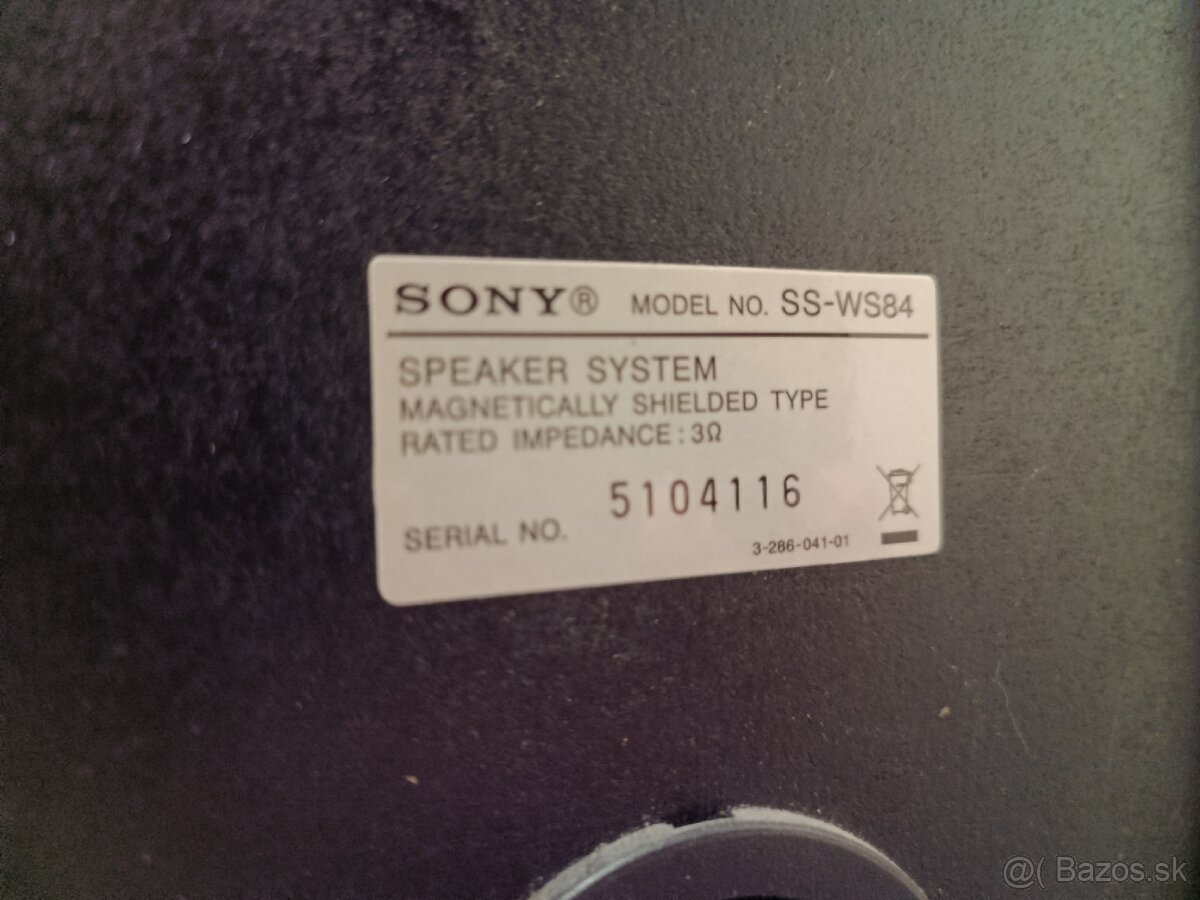 Subwoofer Sony (SS-WS84) - 4