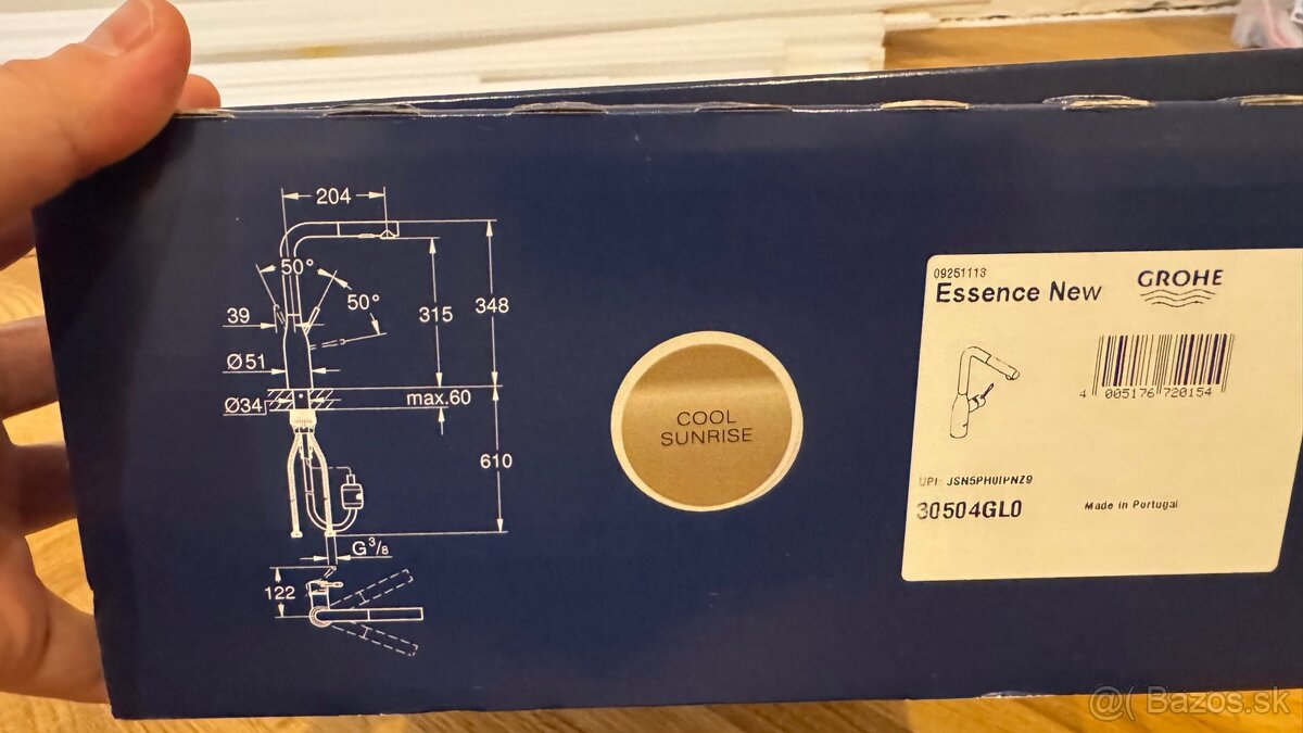Grohe Essence - drezová batéria Cool Sunrise - 4