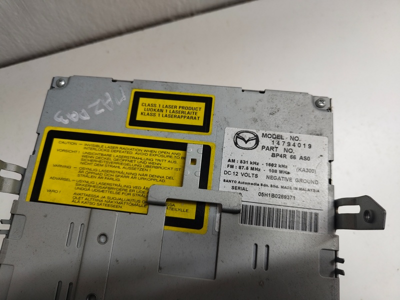 autorádio mazda 3 14794019 40€ - 4
