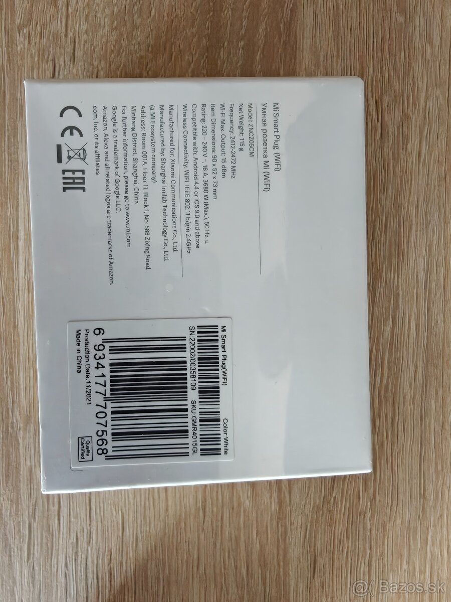 Xiaomi smart wifi zástrčka - 4